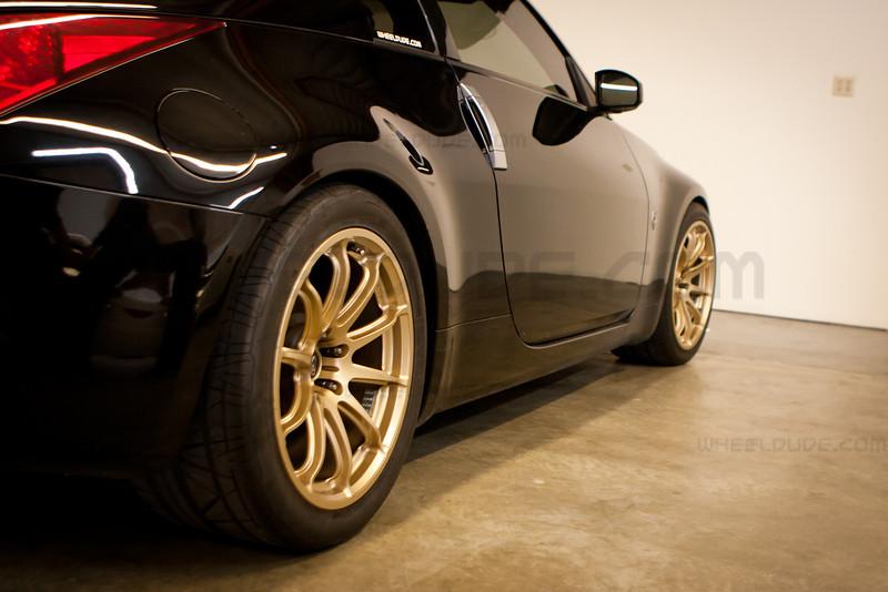 photo 1 Nissan 350Z custom wheels Rota T2R 18x10.0, ET +25, tire size X R18. x ET 