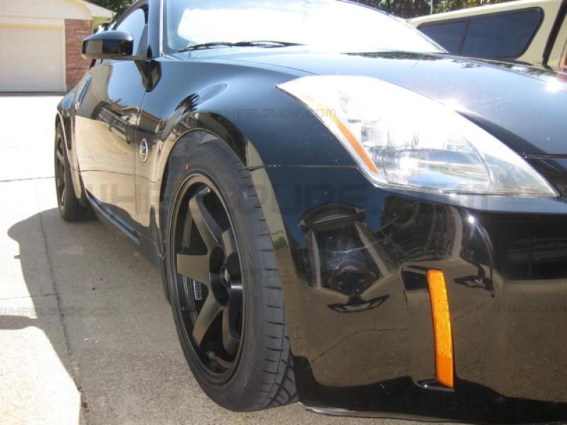 photo 1 Nissan 350Z custom wheels Rota P45R 18x9.5, ET +20, tire size X R18. x ET