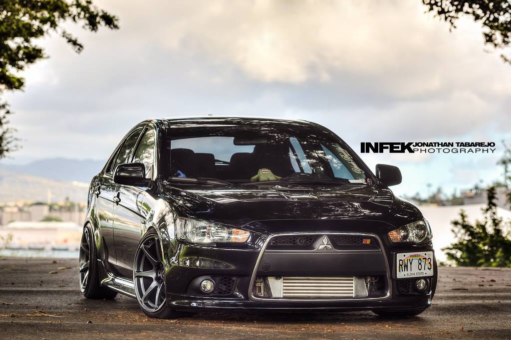 photo 3 Mitsubishi Lancer Sportback custom wheels MB Battles 18x9.5, ET +10, tire size 215/40 R18. x ET 
