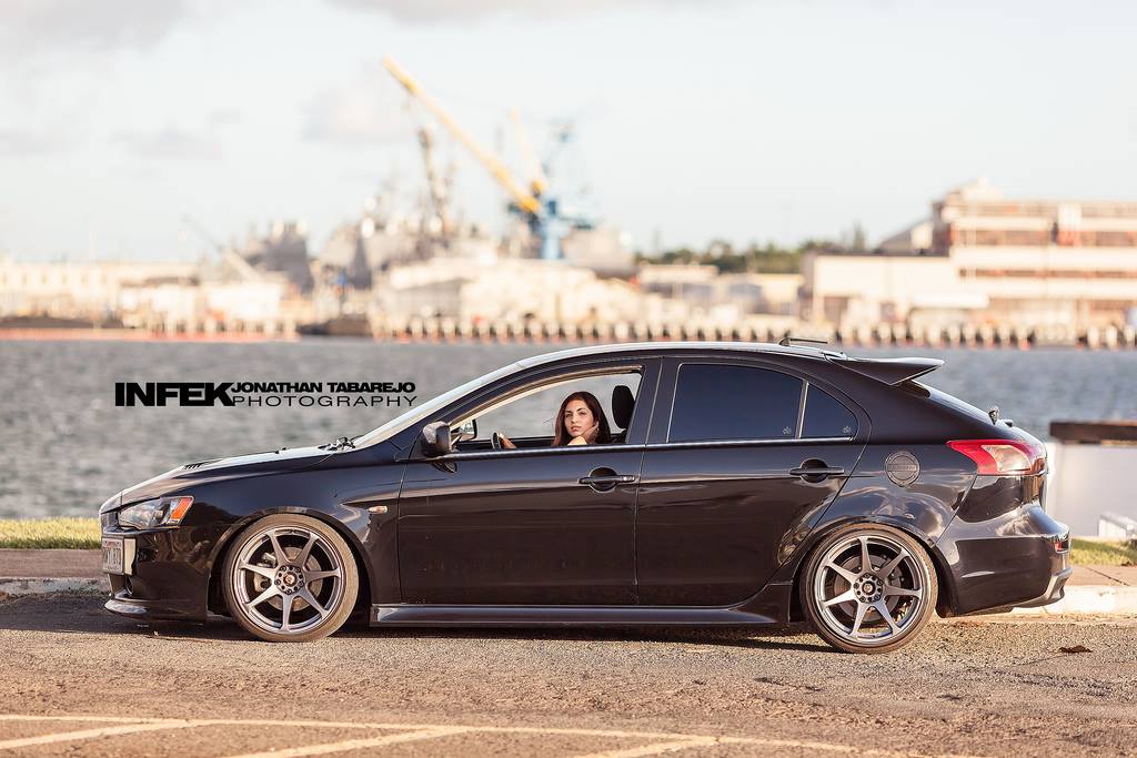 photo 4 Mitsubishi Lancer Sportback custom wheels MB Battles 18x9.5, ET +10, tire size 215/40 R18. x ET 
