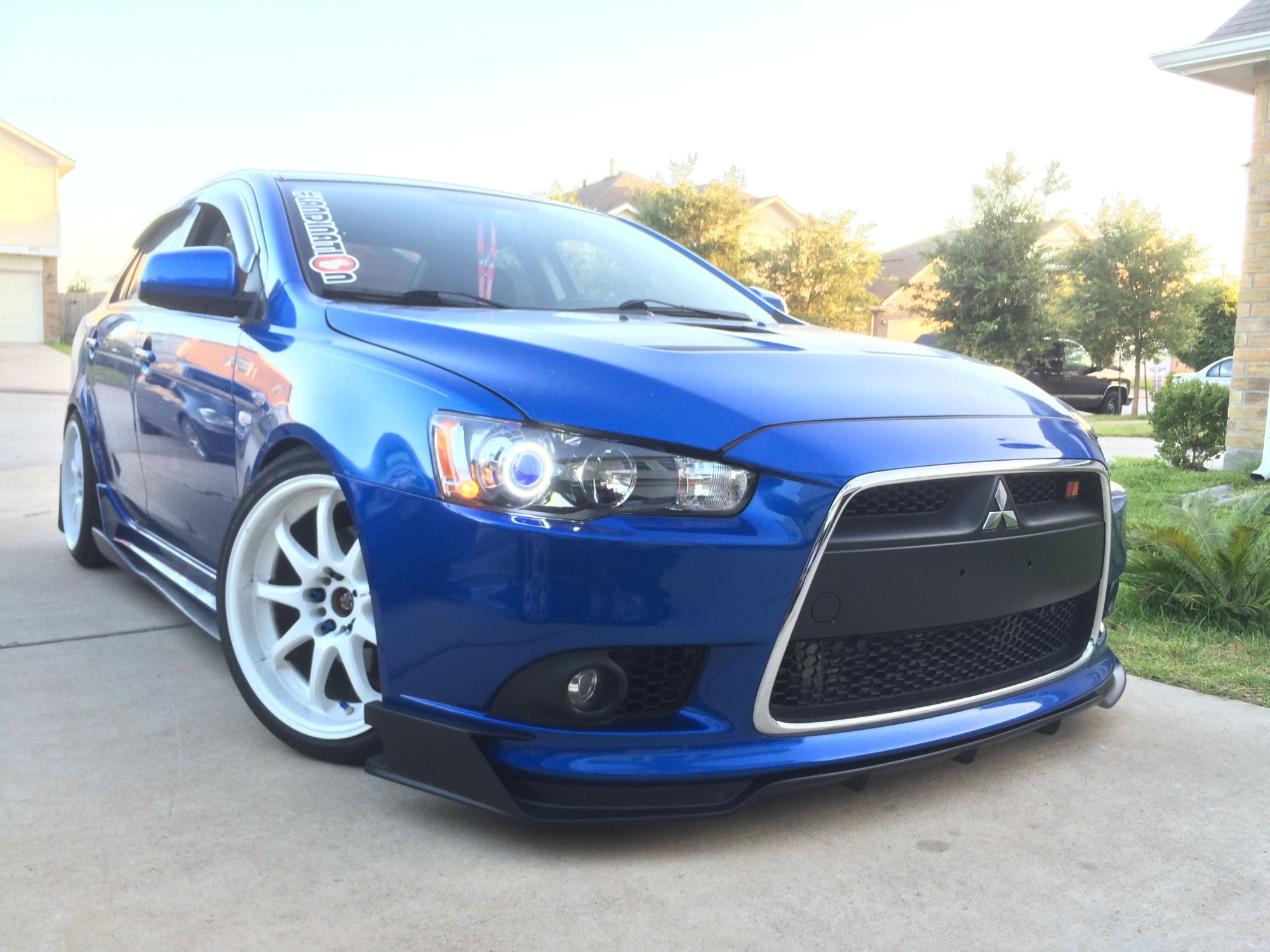 photo 1 Mitsubishi Lancer Evolution custom wheels Work Emotion XD9 18x9.0, ET , tire size X R18. x ET 