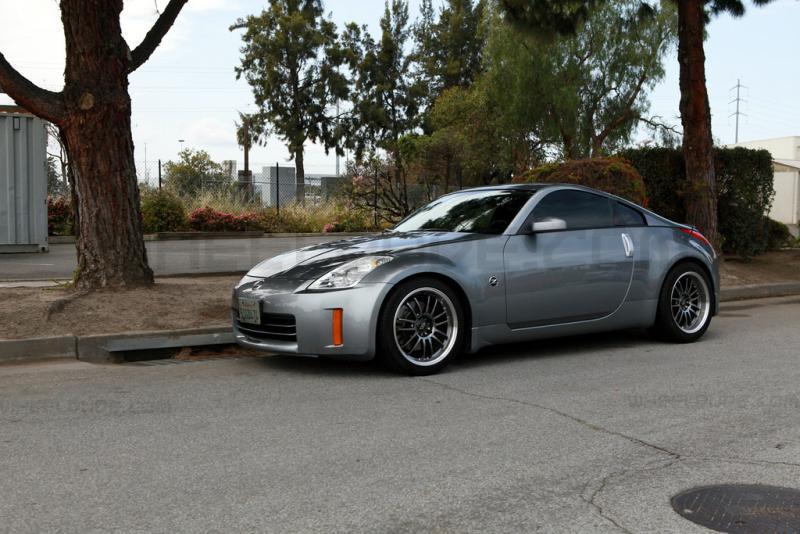 photo 1 Nissan 350Z custom wheels Rota SVN 18x9.0, ET +20, tire size 245/40 R18. 18x10.0 ET+20 275/40 R18