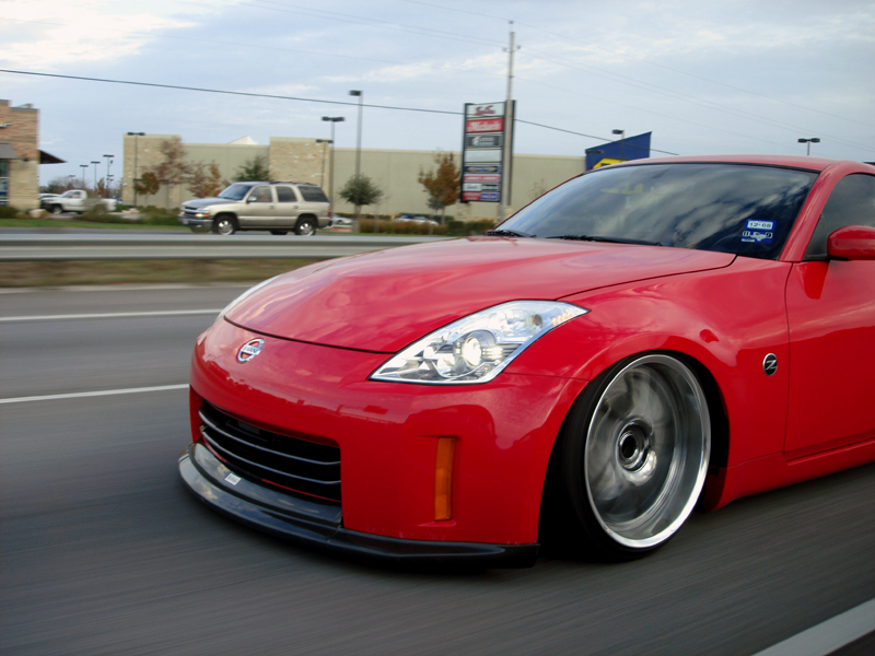 photo 6 Nissan 350Z custom wheels Rays Engineering Volk Racing GT-V 19x9.5, ET +4, tire size 215/35 R19. 19x10.5 ET-15 235/35 R19