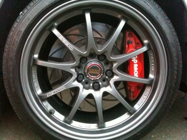 photo 2 Mitsubishi Lancer Evolution custom wheels Rota Grid Drift 18x9.5, ET +38, tire size 255/35 R18. x ET 