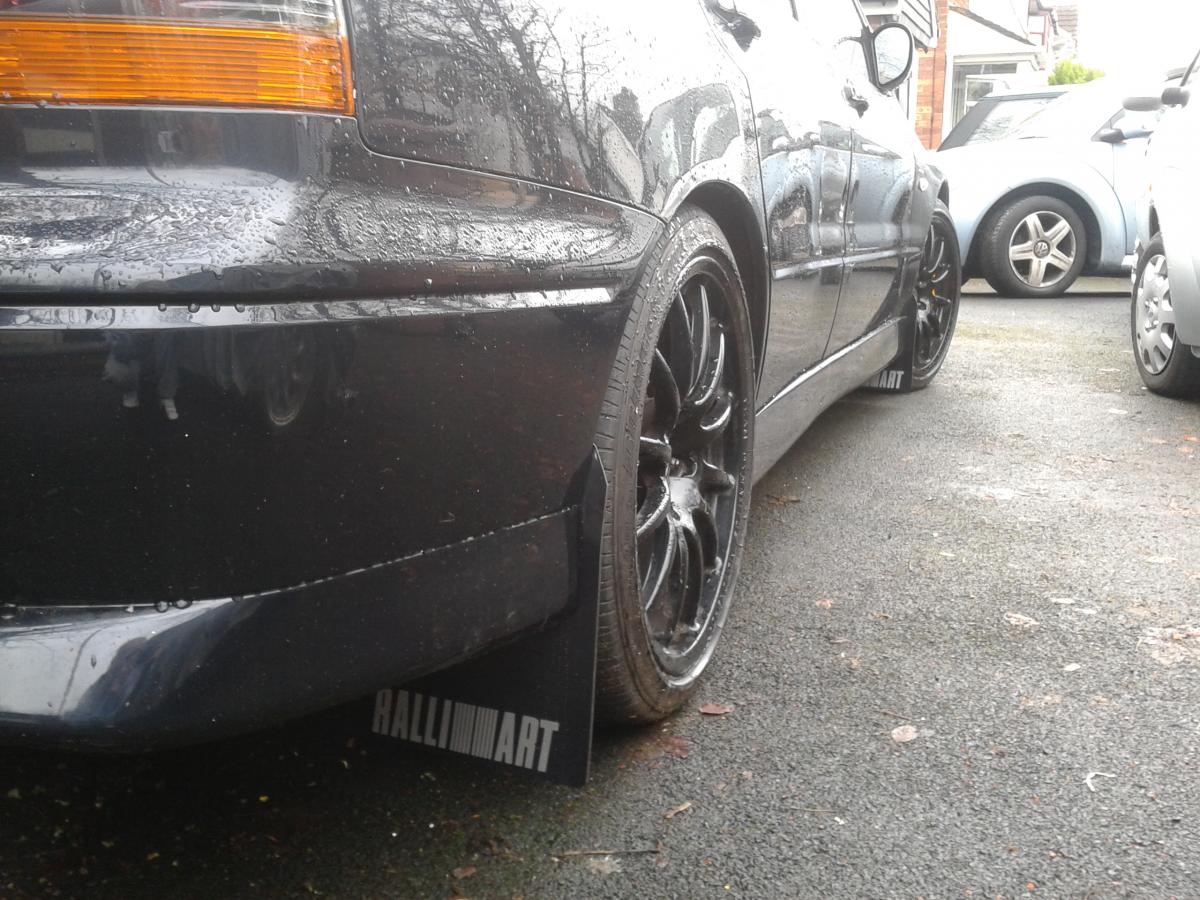 photo 3 Mitsubishi Lancer Evolution custom wheels Team Dynamic Pro Race 1.2 18x8.0, ET +30, tire size 235/45 R18. x ET