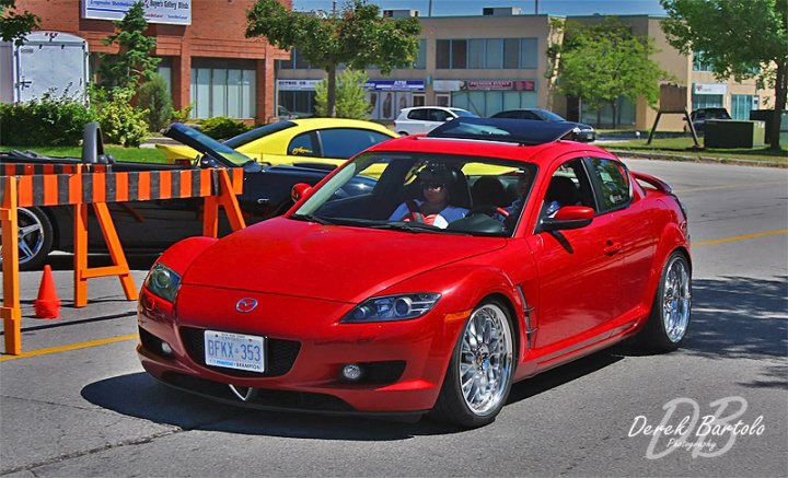 photo 1 Mazda RX-8 custom wheels Works Wheels VS-XX 19x8.5, ET +38, tire size 235/35 R19. 19x10.5 ET+36 265/30 R19