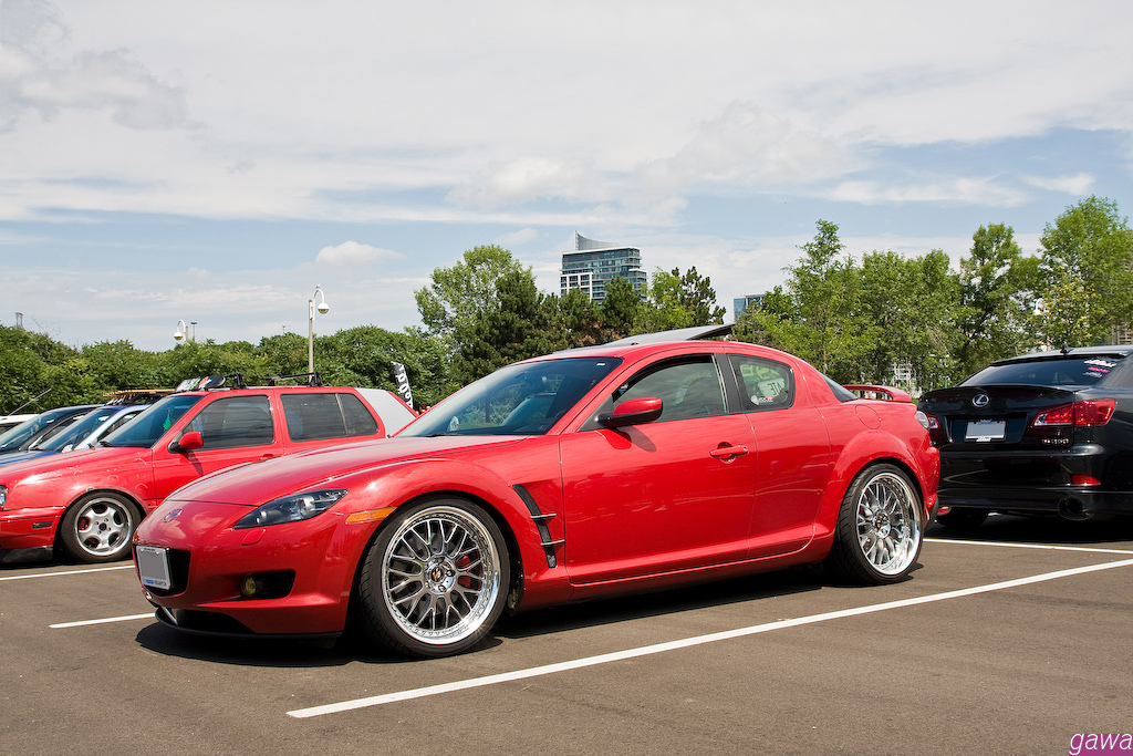 photo 5 Mazda RX-8 custom wheels Works Wheels VS-XX 19x8.5, ET +38, tire size 235/35 R19. 19x10.5 ET+36 265/30 R19