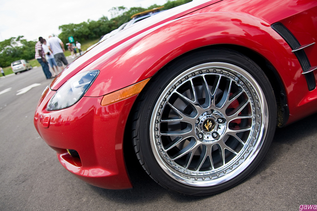 photo 6 Mazda RX-8 custom wheels Works Wheels VS-XX 19x8.5, ET +38, tire size 235/35 R19. 19x10.5 ET+36 265/30 R19