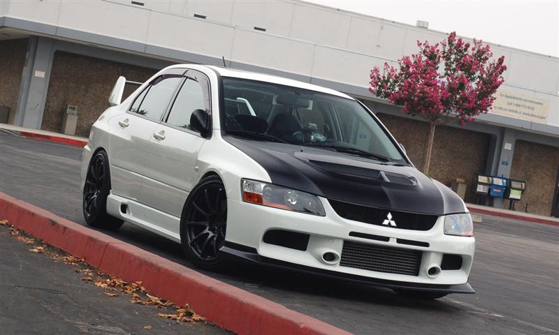 photo 1 Mitsubishi Lancer Evolution custom wheels Advan RS GTR Face 18x9.0, ET +29, tire size 245/40 R18. x ET