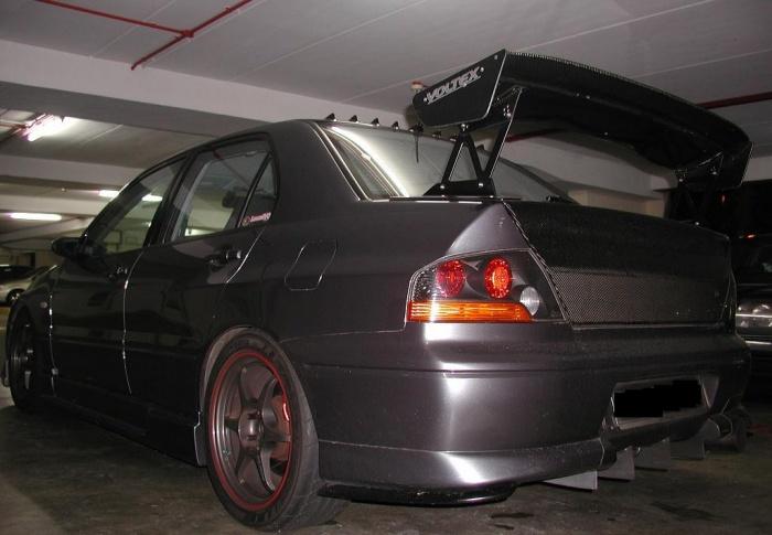 photo 4 Mitsubishi Lancer Evolution custom wheels Buddy Club QF 17x8.5, ET +30, tire size X R17. x ET