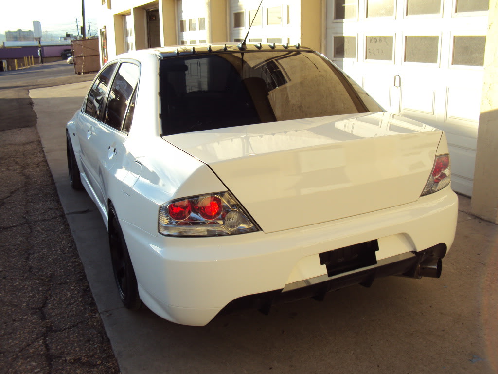 photo 2 Mitsubishi Lancer Evolution custom wheels Rota Grid 18x9.5, ET +20, tire size 255/35 R18. x ET