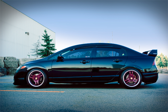 photo 2 Honda Civic custom wheels Advan SA3R 17x9.0, ET +42, tire size 235/40 R17. x ET 