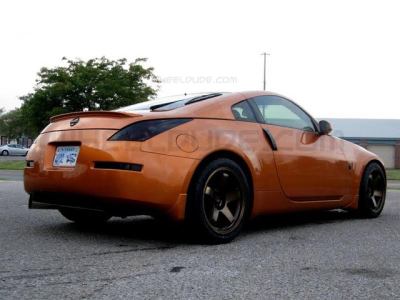 photo 3 Nissan 350Z custom wheels Rota P45R 18x9.5, ET +20, tire size X R18. x ET 