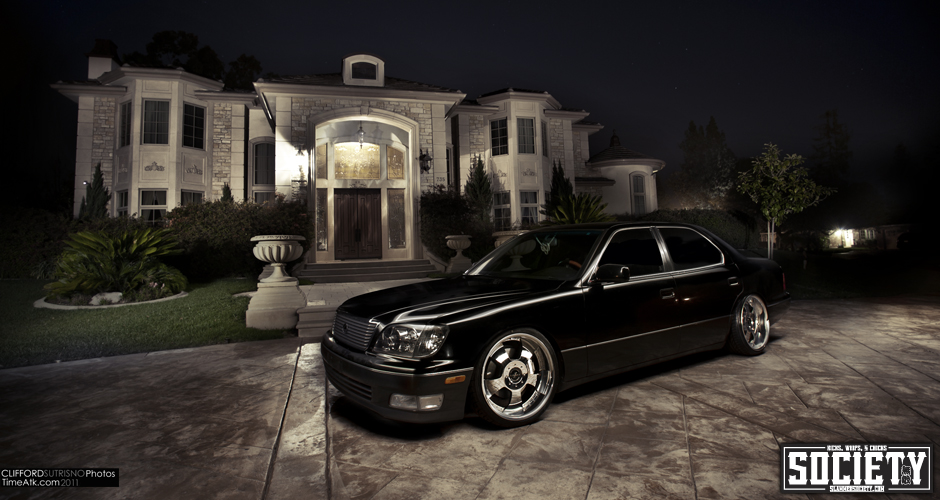 photo 3 Lexus LS 400 custom wheels Fabulous  Profound 19x9.0, ET +19, tire size 225/35 R19. 19x10.0 ET-6 235/35 R19