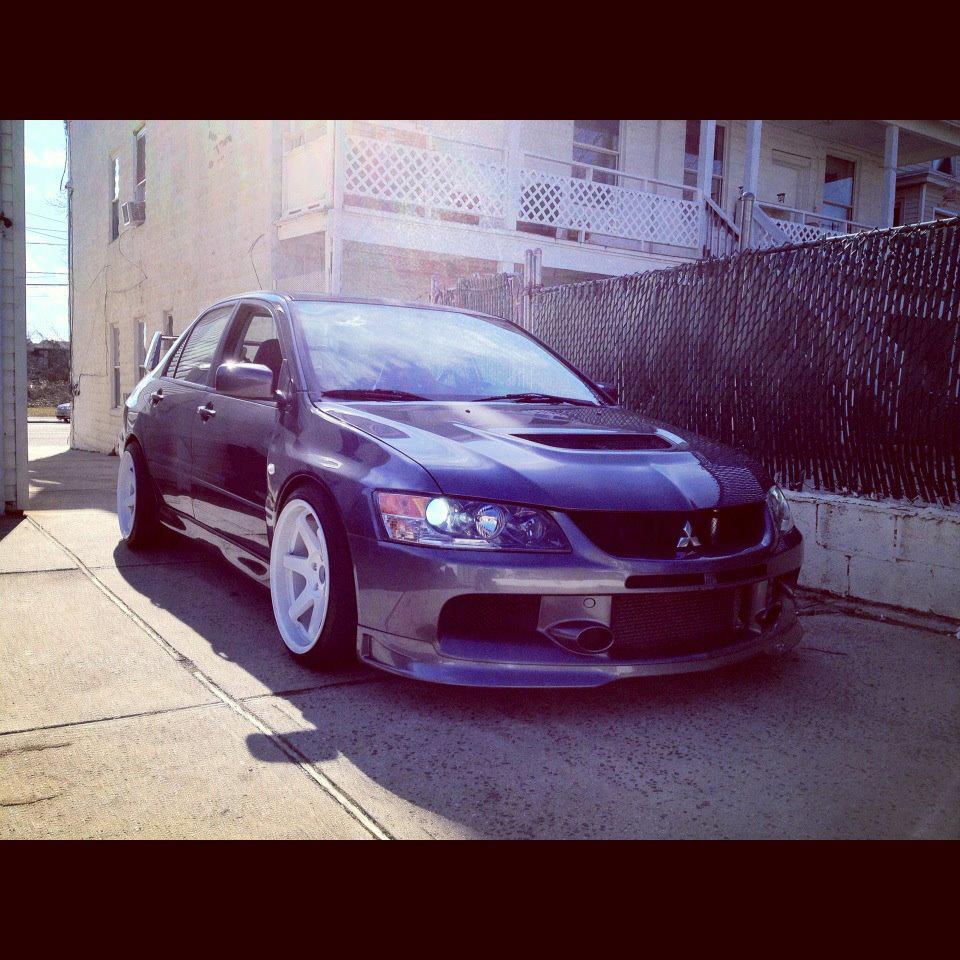 photo 1 Mitsubishi Lancer Evolution custom wheels 18x10.5, ET +15, tire size 245/35 R18. x ET