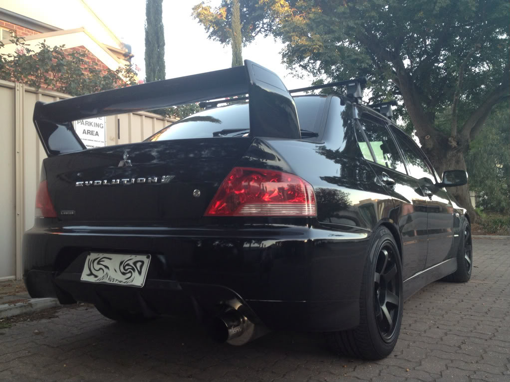 photo 3 Mitsubishi Lancer Evolution custom wheels 17x9.0, ET +25, tire size X R17. x ET