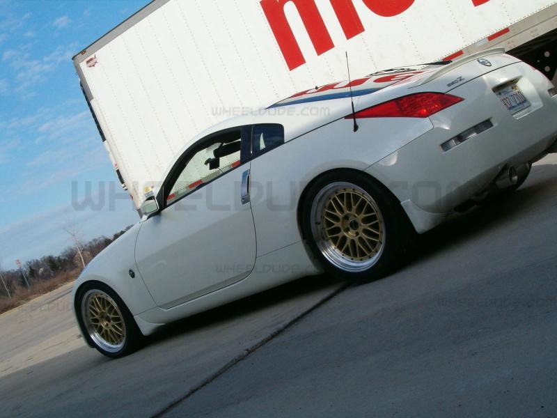 photo 3 Nissan 350Z custom wheels   19x8.5, ET +15, tire size 255/35 R19. 19x10.0 ET+25 285/35 R19