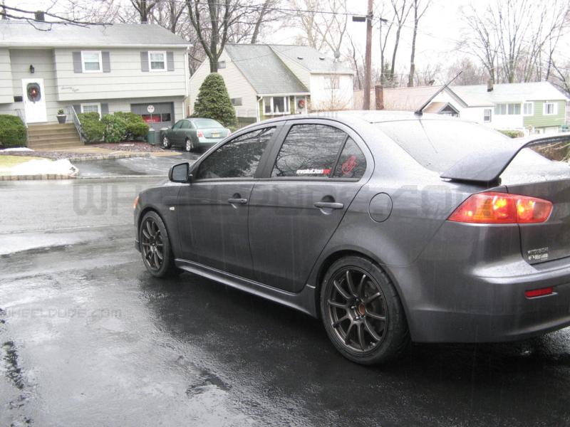 photo 1 Mitsubishi Lancer custom wheels Rota G-Force 18x8.5, ET , tire size 235/40 R18. x ET