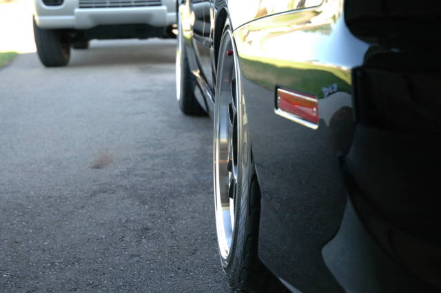 photo 3 Mitsubishi Lancer Evolution custom wheels Racing Hart 18x9.5, ET +35, tire size 245/40 R18. x ET
