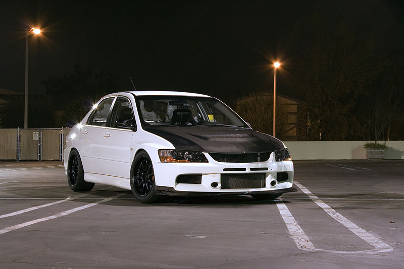 photo 3 Mitsubishi Lancer Evolution custom wheels Volk Racing CE28 17x9.5, ET +28, tire size 255/40 R17. x ET 