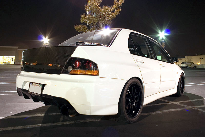 photo 4 Mitsubishi Lancer Evolution custom wheels Volk Racing CE28 17x9.5, ET +28, tire size 255/40 R17. x ET 