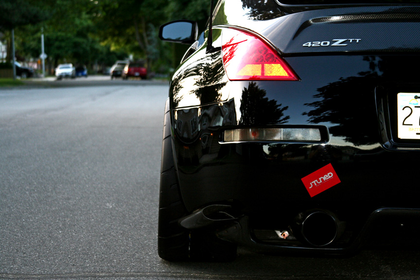 photo 5 Nissan 350Z custom wheels Rays Engineering Volk Racing GT-S 19x9.5, ET +17, tire size 235/35 R19. 19x10.5 ET+18 295/30 R19