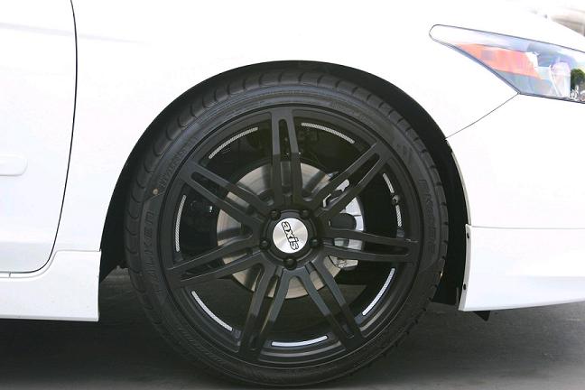 photo 4 Honda Accord custom wheels Axis Angle 20x8.0, ET +35, tire size 245/35 R20. 20x9.0 ET+40 275/30 R20