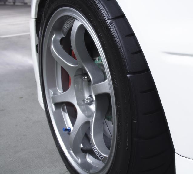 photo 3 Mitsubishi Lancer Evolution custom wheels Advan RGII 17x9.0, ET +29, tire size 255/40 R17. x ET