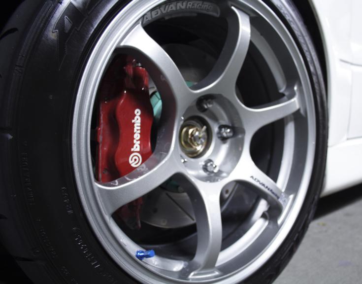 photo 4 Mitsubishi Lancer Evolution custom wheels Advan RGII 17x9.0, ET +29, tire size 255/40 R17. x ET
