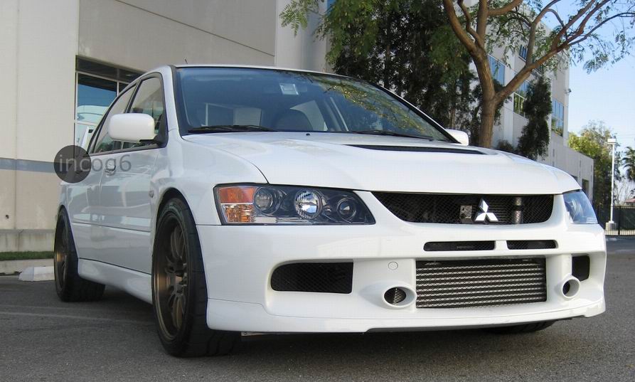 photo 2 Mitsubishi Lancer Evolution custom wheels Volk Racing RE30 18x9.5, ET +28, tire size 265/35 R18. x ET