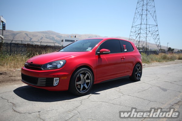 photo 5 Volkswagen GTI custom wheels Rota Grid 18x9.0, ET +42, tire size 235/40 R18. x ET