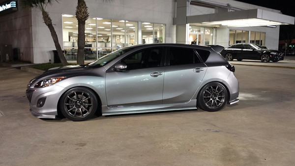 photo 2 Mazda MAZDASPEED3 custom wheels Rota G-Force 18x8.5, ET +48, tire size 245/40 R18. x ET