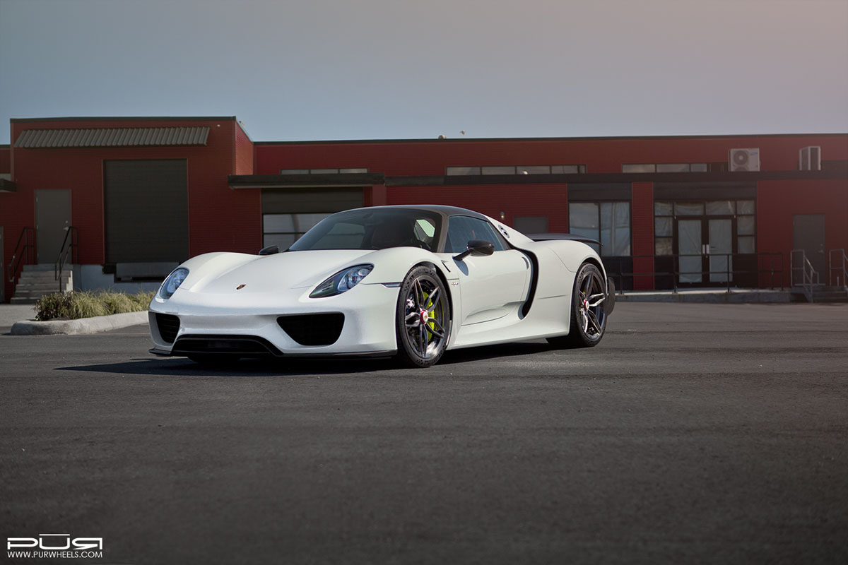 photo 3 Porsche 918 Spyder custom wheels PUR RS23.M2 20x9.5, ET , tire size X R20. 21x12.5 ET 