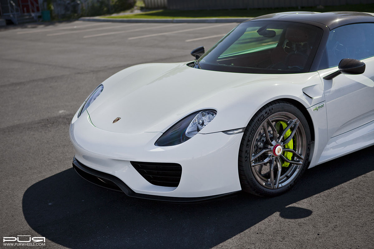 photo 4 Porsche 918 Spyder custom wheels PUR RS23.M2 20x9.5, ET , tire size X R20. 21x12.5 ET 