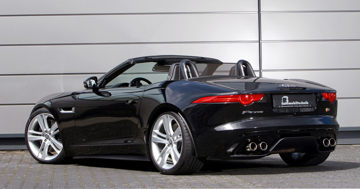 photo 6 Jaguar F-TYPE custom wheels B&B Automobiltechnik  21x9.0, ET , tire size 255/30 R21. 21x10.5 ET 295/25 R21