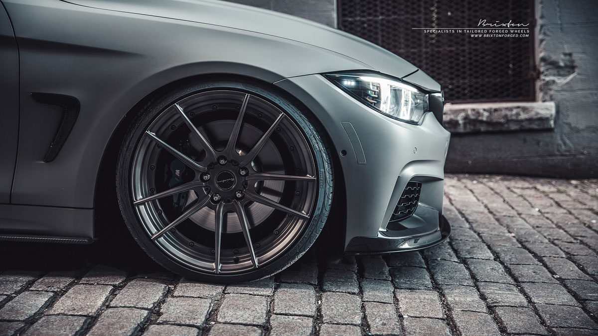 photo 4 BMW 435 custom wheels Brixton M53 Duo 20x9.0, ET , tire size 245/30 R20. 20x10.5 ET 