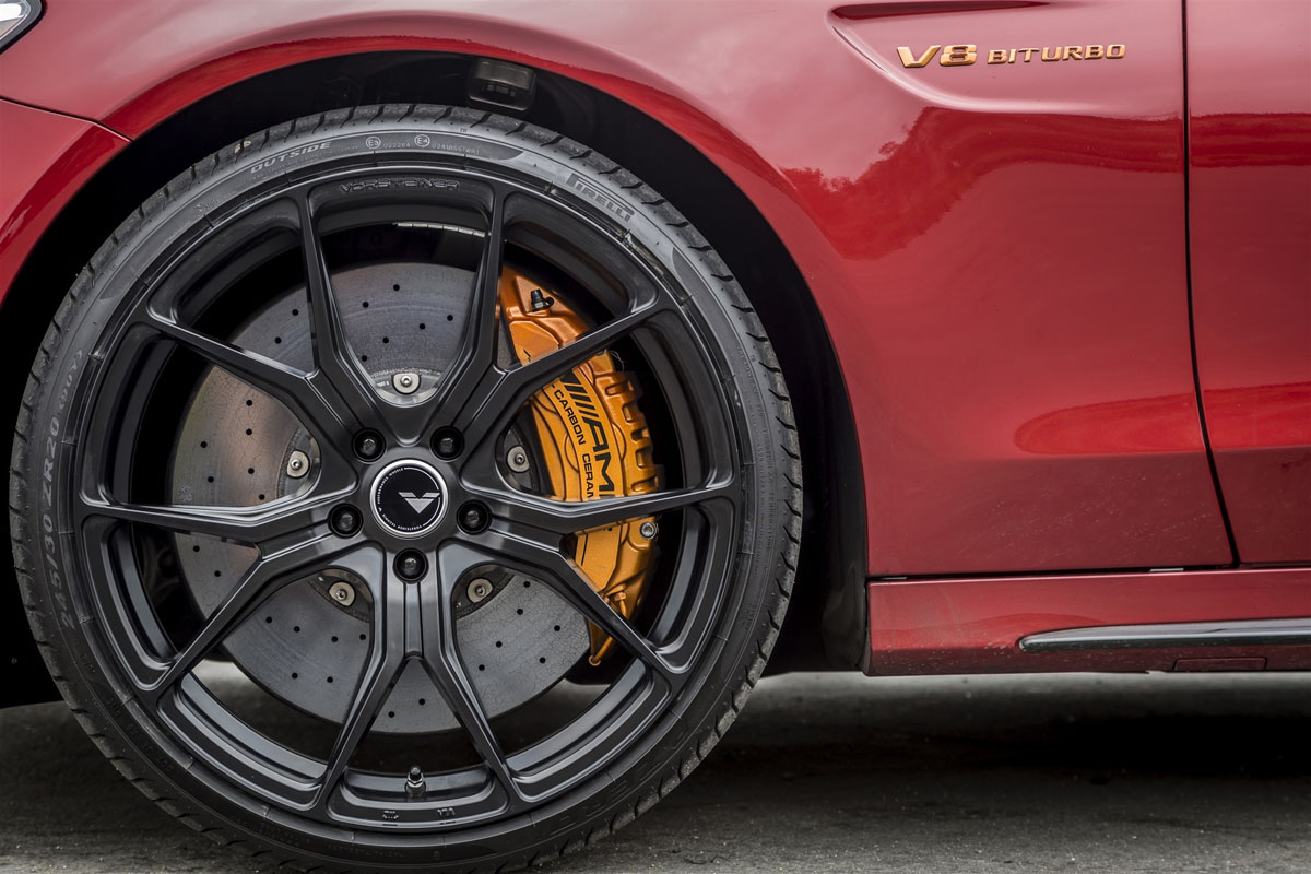 photo 1 Mercedes-Benz AMG C custom wheels Vorsteiner V-FF 103 20x9.0, ET +38, tire size 245/35 R20. x ET 285/30 R