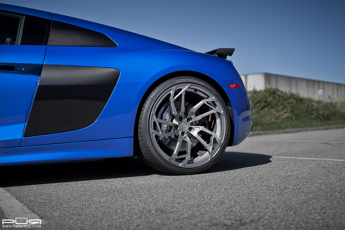photo 2 Audi R8 custom wheels PUR RS05 20x9.0, ET , tire size X R20. 21x12.5 ET 