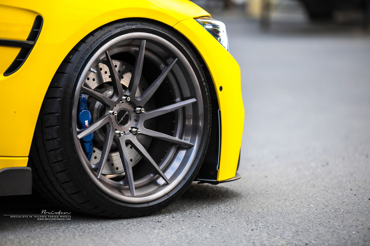 photo 3 BMW M3 custom wheels Brixton R10D Targa  20x10.0, ET , tire size X R20. 20x11.5 ET 
