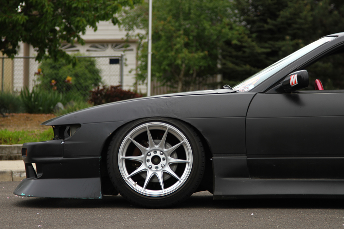 photo 17 Nissan S13 custom wheels XXR 527 17x10.0, ET 0, tire size 225/45 R17. 17x10.0 ET-5 225/45 R17