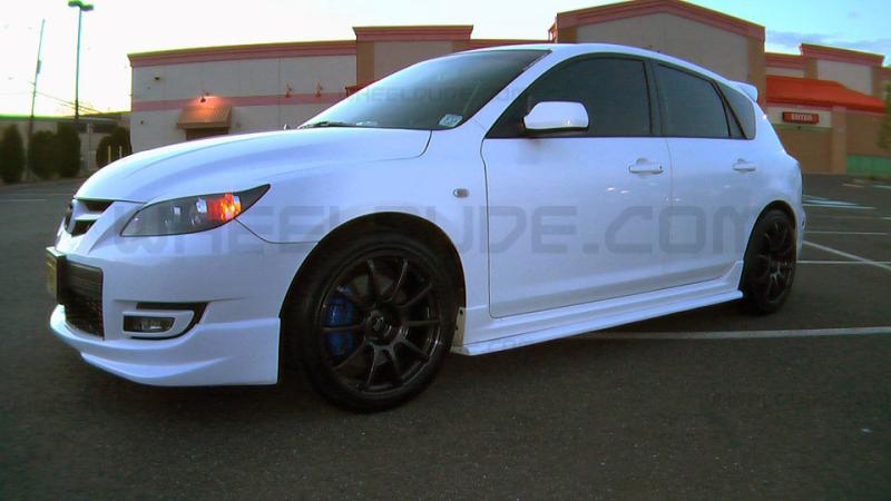photo 1 Mazda MAZDASPEED3 custom wheels Rota G-Force 18x8.5, ET +48, tire size 235/40 R18. x ET