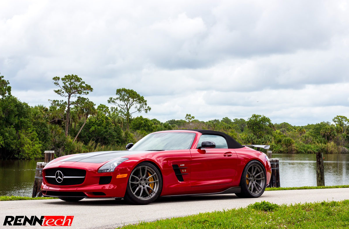 photo 7 Mercedes-Benz SLS AMG custom wheels RENNtech 10.2 Super-Light 19x9.5, ET , tire size 265/35 R19. 20x11.0 ET 355/25 R20