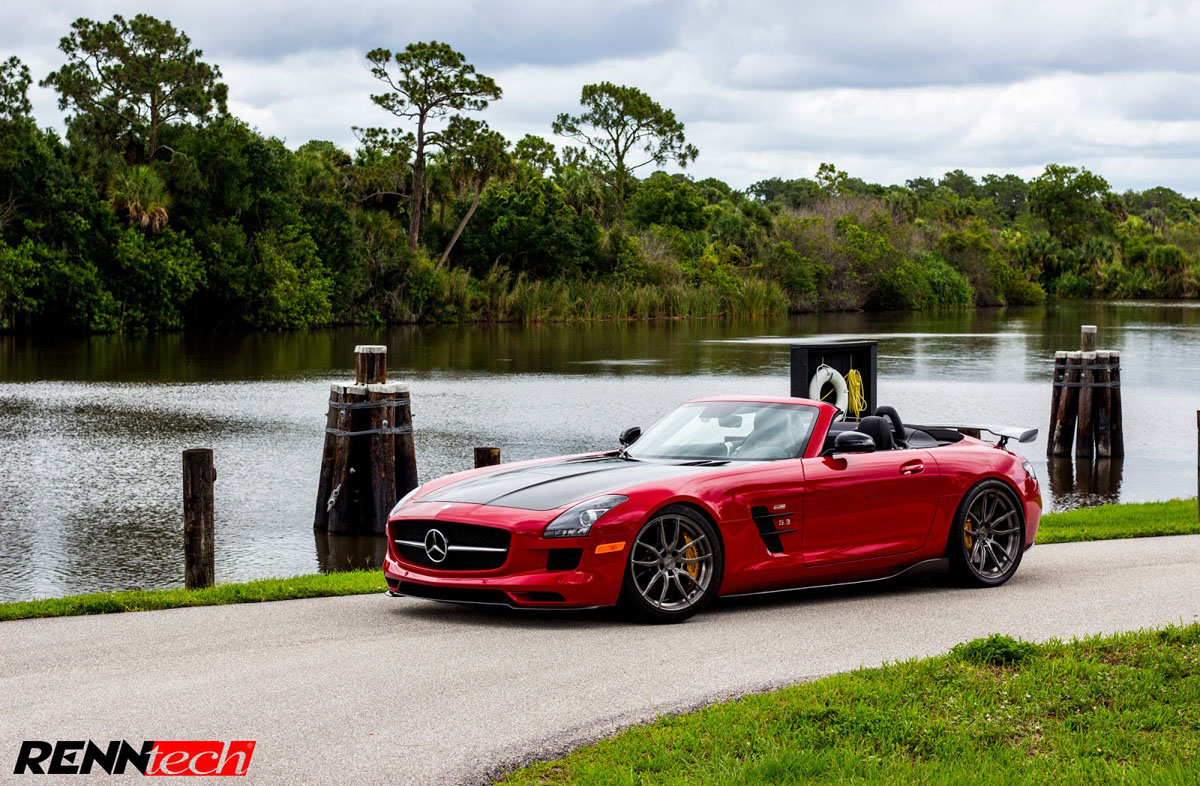 photo 11 Mercedes-Benz SLS AMG custom wheels RENNtech 10.2 Super-Light 19x9.5, ET , tire size 265/35 R19. 20x11.0 ET 355/25 R20