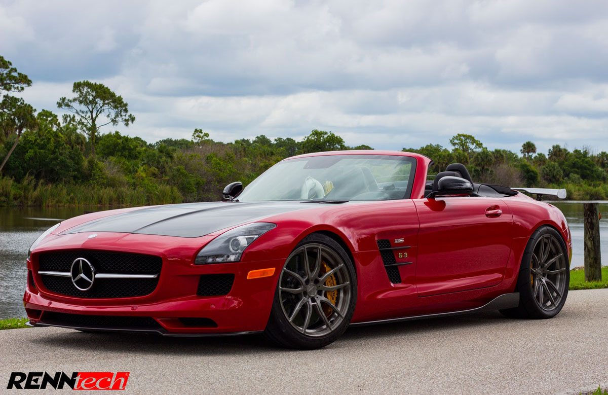 photo 13 Mercedes-Benz SLS AMG custom wheels RENNtech 10.2 Super-Light 19x9.5, ET , tire size 265/35 R19. 20x11.0 ET 355/25 R20