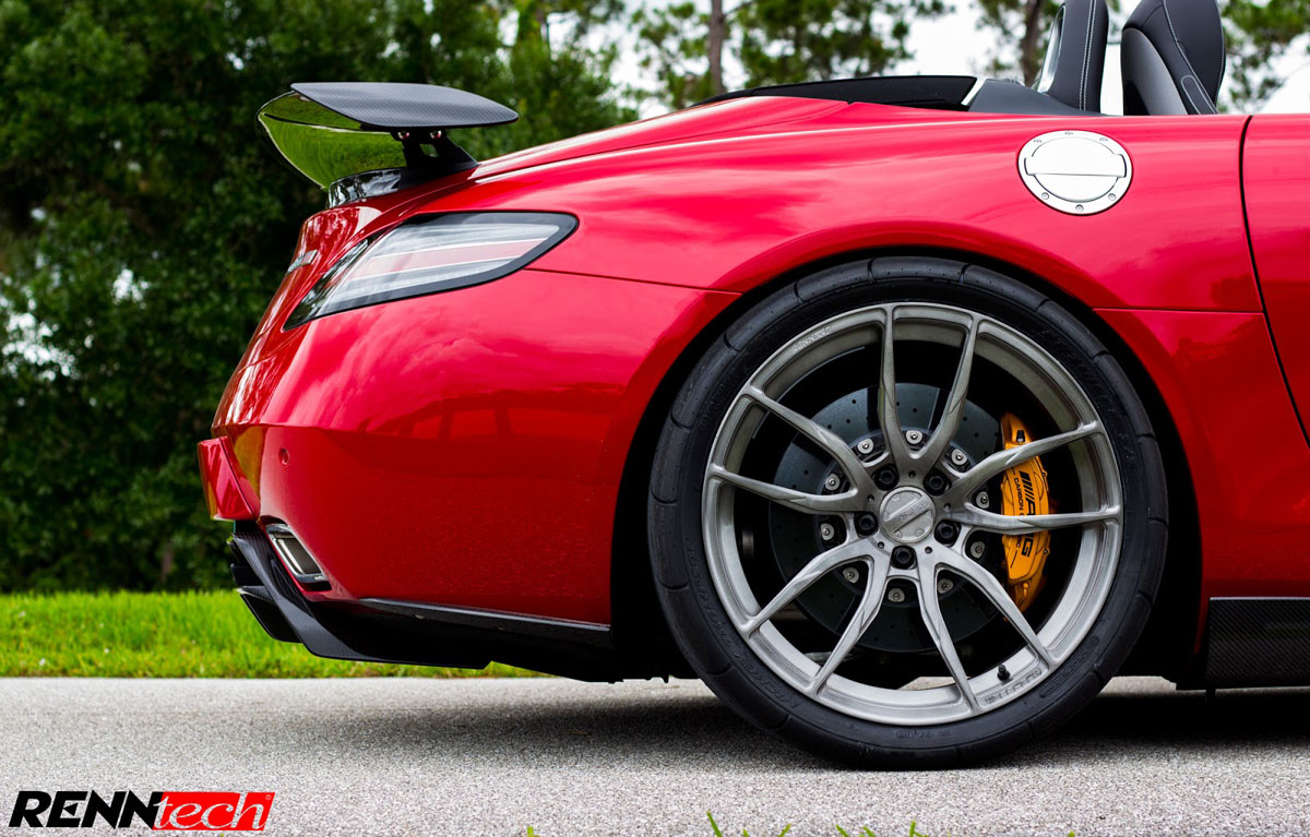photo 3 Mercedes-Benz SLS AMG custom wheels RENNtech 10.2 Super-Light 19x9.5, ET , tire size 265/35 R19. 20x11.0 ET 355/25 R20