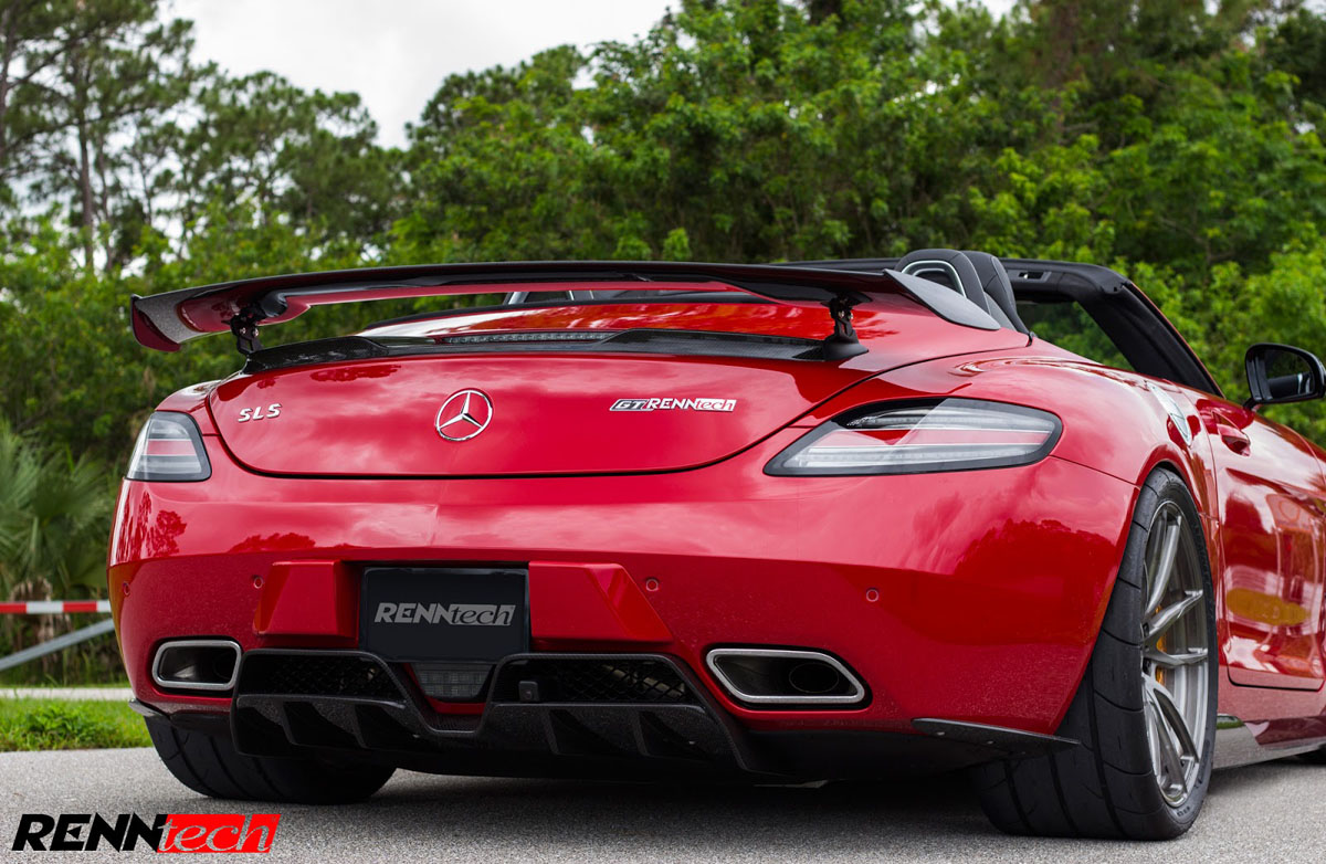 photo 12 Mercedes-Benz SLS AMG custom wheels RENNtech 10.2 Super-Light 19x9.5, ET , tire size 265/35 R19. 20x11.0 ET 355/25 R20