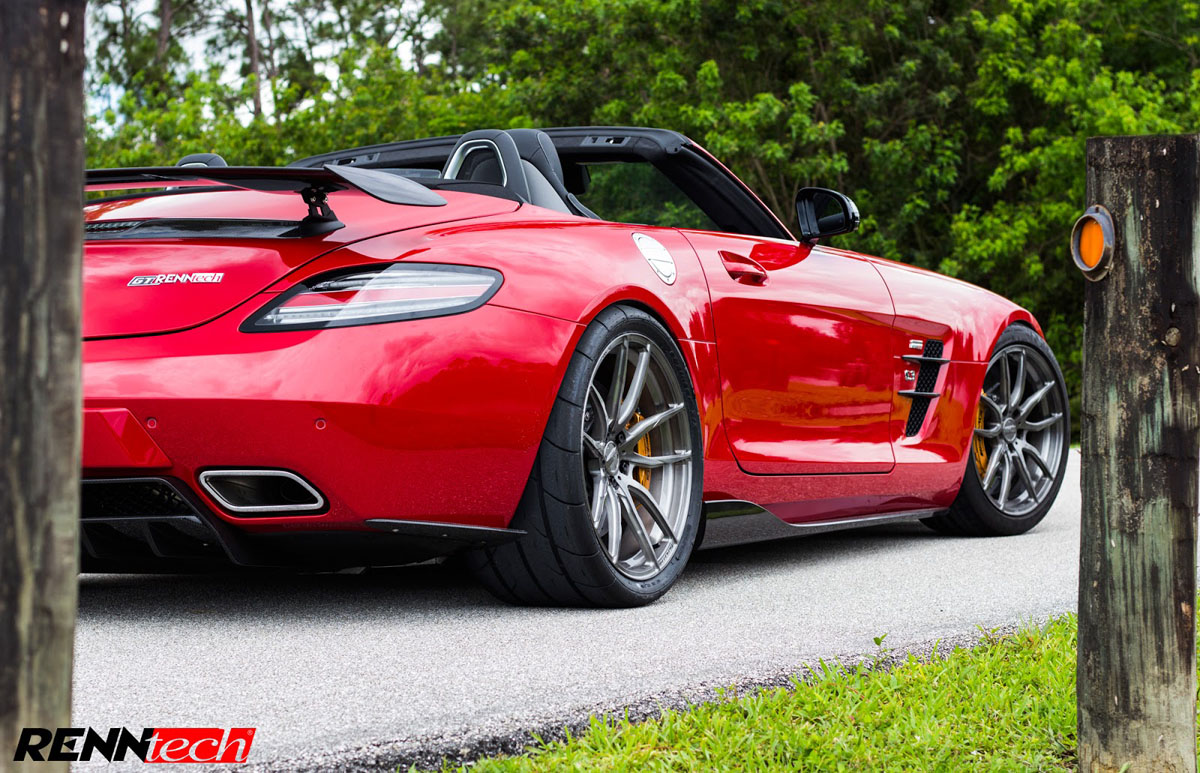 photo 6 Mercedes-Benz SLS AMG custom wheels RENNtech 10.2 Super-Light 19x9.5, ET , tire size 265/35 R19. 20x11.0 ET 355/25 R20