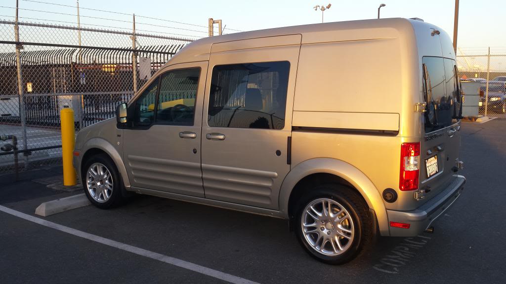 photo 2 Ford Transit Connect custom wheels OEM Volvo Amalthea 17x, ET , tire size 225/50 R17. x ET 