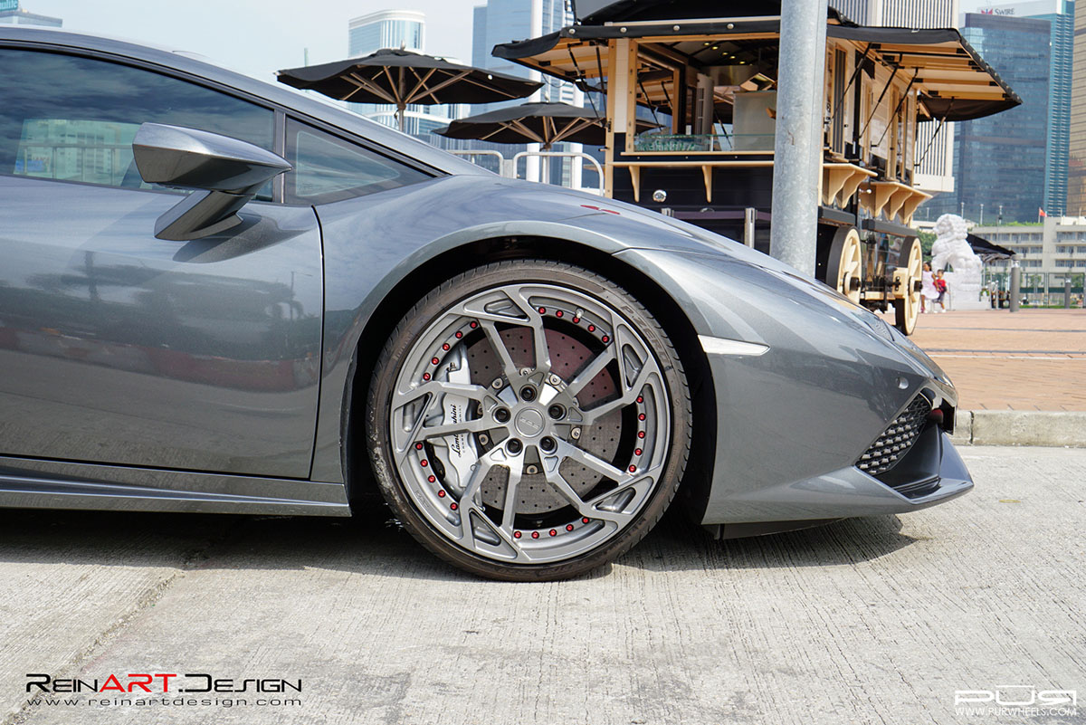 photo 3 Lamborghini Huracan custom wheels PUR RS05.M2 20x9.5, ET , tire size X R20. 21x12.5 ET 