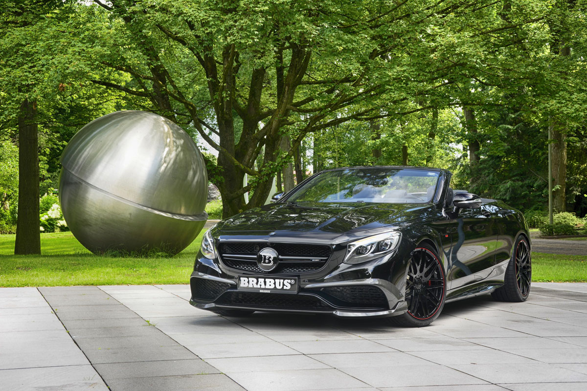 photo 6 Mercedes-Benz AMG S custom wheels Brabus Monoblock G Platinum Edition 22x9.0, ET , tire size 255/30 R22. 22x10.0 ET 295/25 R22